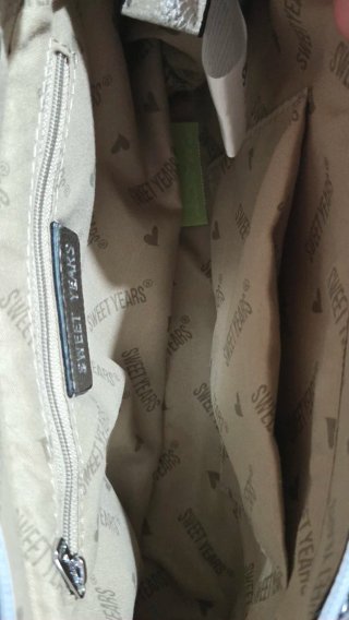 Borsa Sweet Years Argentata Cuori Trapuntata