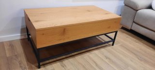 Mesa de centro elevable