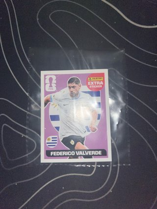 Extra Sticker Fede Valverde Mundial 2026