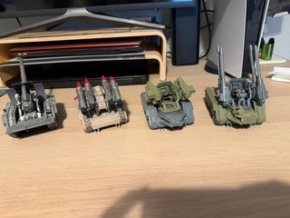 Conjunto 4 Tanques Astra Militarum