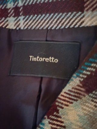 Abrigo Tintoretto Marrón con Cinturón