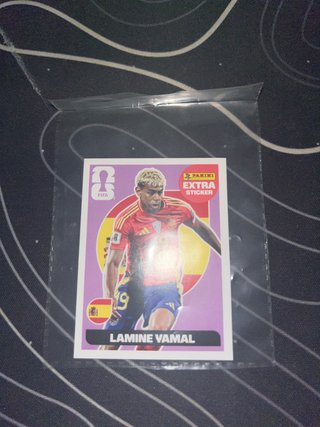 Carta Panini Extra Sticker Lamine Yamal