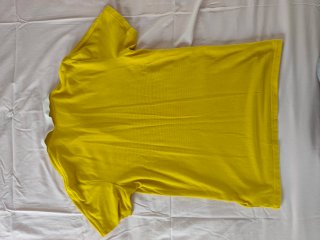 Polo Adidas Manga Corta Amarillo