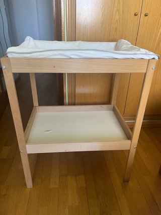 Cambiador Bebé SNIGLAR Ikea con accesorios