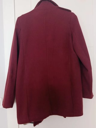 Abrigo Shana Rojo Talla M