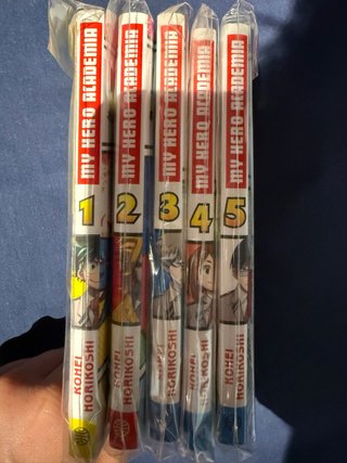 Manga my hero academy 1-5