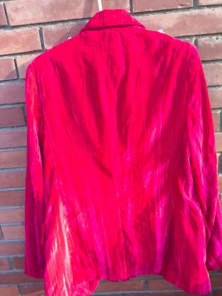 Chaqueta Terciopelo Rosa/Rojo Primark
