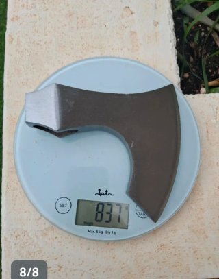 Hacha vikinga para montar