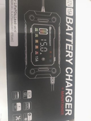 Cargador Baterías 12V 15A LiFePO4 AGM GEL