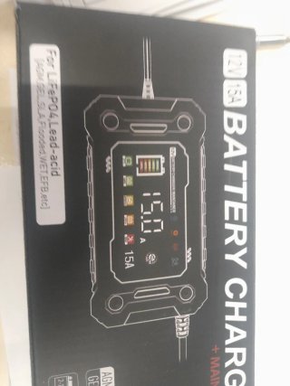 Cargador Baterías 12V 15A LiFePO4 AGM GEL