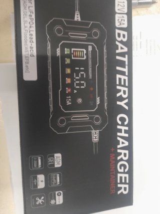 Cargador Baterías 12V 15A LiFePO4 AGM GEL