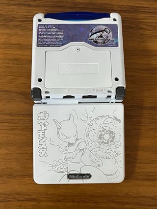 Game Boy Advance SP Custom Mewtwo