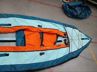 Pack Canoa Kayak Tribord 100 Essential 2/3 Plazas