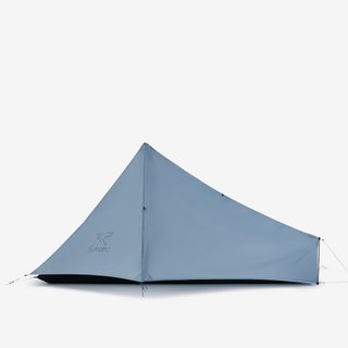 Tienda de campaña-lona trekking 1 plaza, ultra ligera y