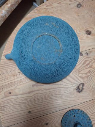 Tetera de hierro fundido estilo japonés