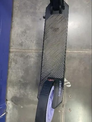 Patinete Scooter Oxelo MID 7 Niños Negro Lavanda