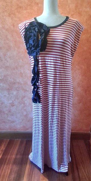 Vestido largo Jot rayas