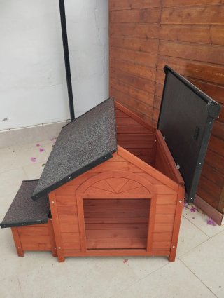 Caseta madera para gatos o perros pequeños