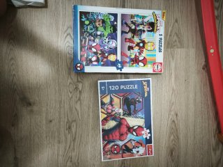 2 Puzzles Spidey y Sus Amigos Increíbles