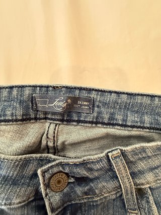 Pantalón Levis 531 Skinny Azul Mujer
