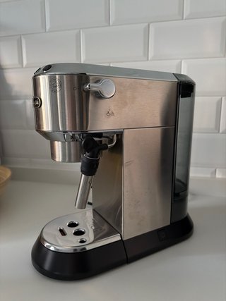 Cafetera DeLonghi Acero Inoxidable
