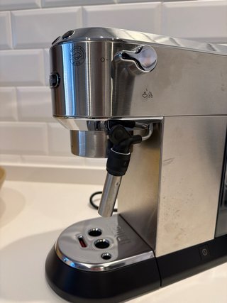 Cafetera DeLonghi Acero Inoxidable