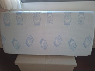 Cuna plegable con colchón
