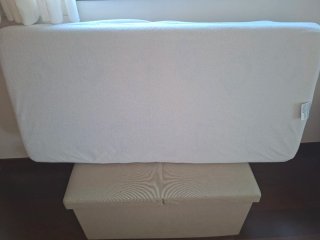 Cuna plegable con colchón