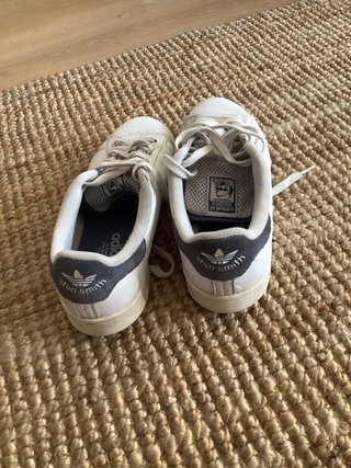 Zapatillas Adidas Stan Smith Blancas i azules