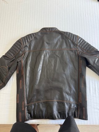 Chaqueta de Piel Motera