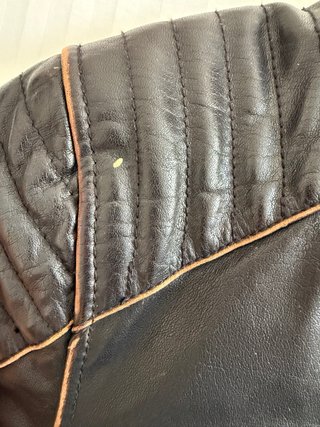Chaqueta de Piel Motera