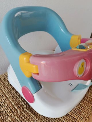 Soporte baño bebé con patitos