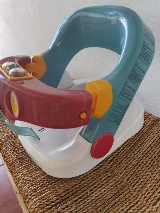 Soporte baño bebé con patitos