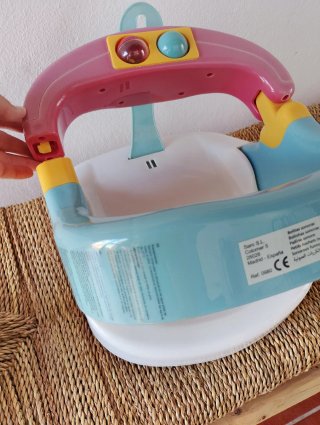 Soporte baño bebé con patitos