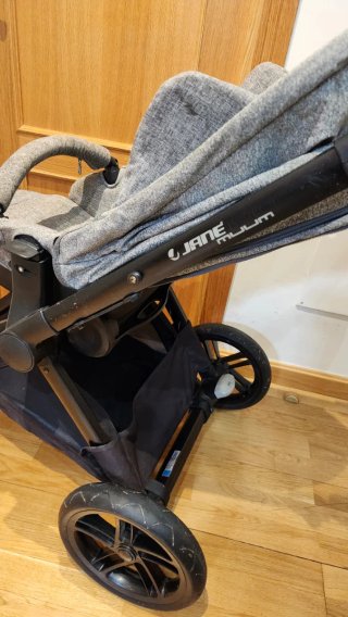 Carrito Bebé Jane Muum Gris