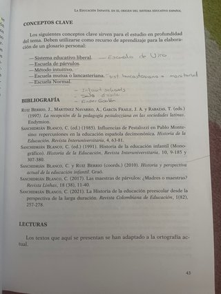 La escuela de educación infantil en España
