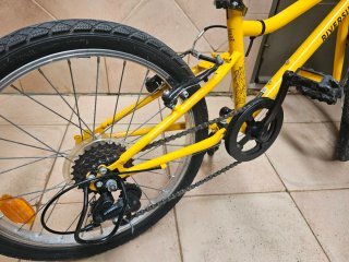 Bicicleta infantil Riverside amarilla