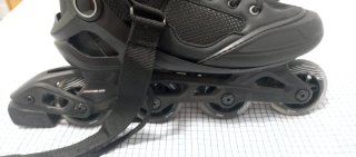 Patines en línea negros talla 42