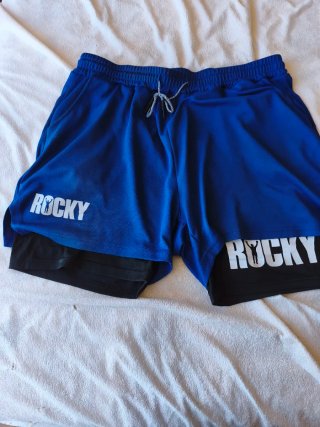 Pantalones cortos Rocky azules y negros