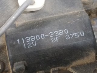 Mitsubishi 458892 1138002380 motor montero
