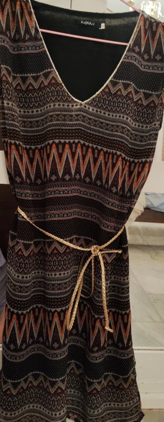 Vestido étnico KHAAN talla S