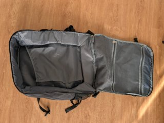 Mochila Viaje Cabina 55x40x20 Negra