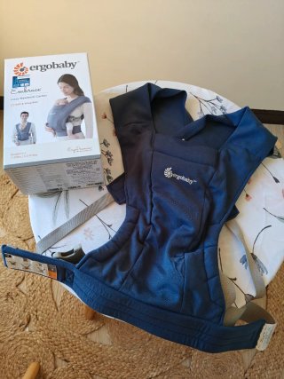 Mochila Portabebés Ergobaby Embrace Azul