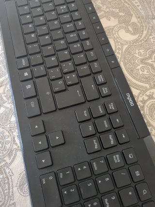 Teclado Rapoo K820 Negro