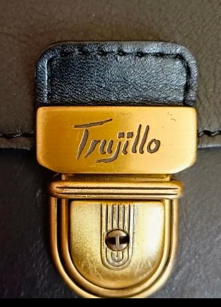 Maletín de piel negro Trujillo