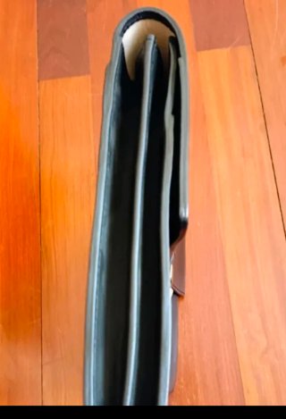 Maletín de piel negro Trujillo