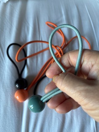 Tensores elásticos con bola (Set de 7)