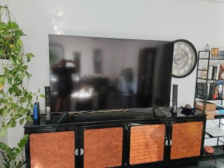 TV Samsung 75 Negra