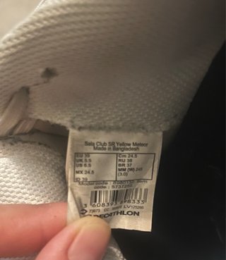 Zapatos de fútbol sala talla 39