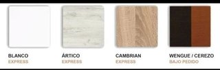 OFERTA Armario blanco de madera 2mx2m